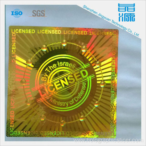 3d Customized Holographic Label Printing